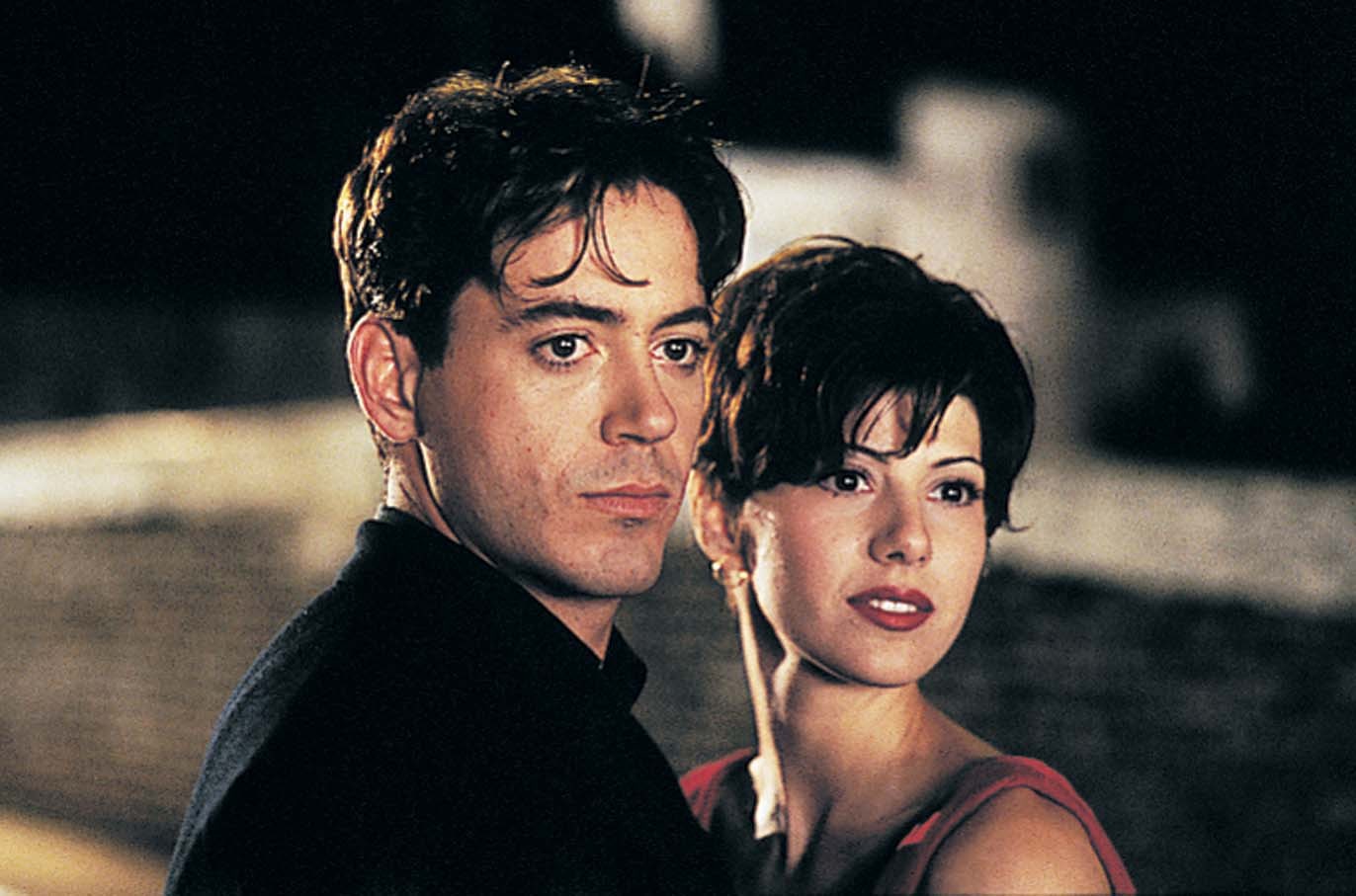 Still of Robert Downey Jr. and Marisa Tomei in Only You (1994)