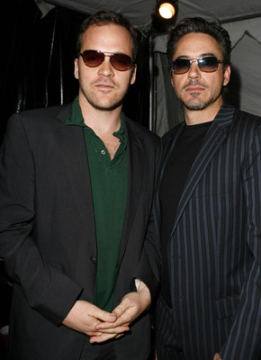 Peter Sarsgaard and Robert Downey Jr.