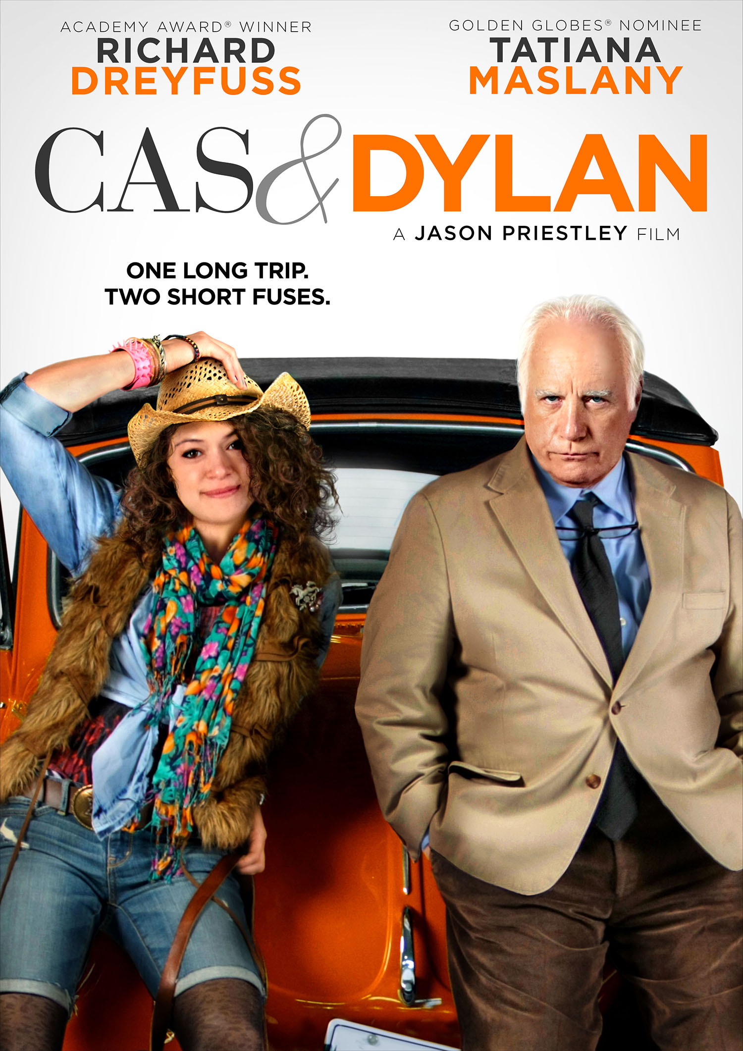 Richard Dreyfuss and Tatiana Maslany in Cas & Dylan (2013)