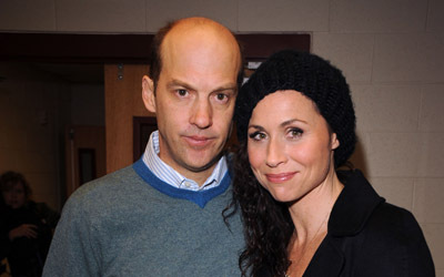 Minnie Driver and Anthony Edwards