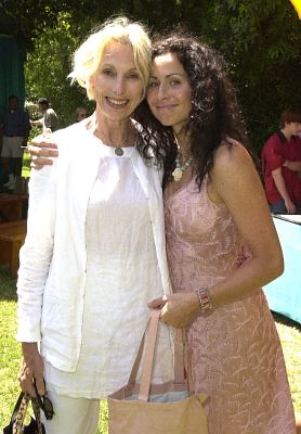 Minnie Driver and her mother