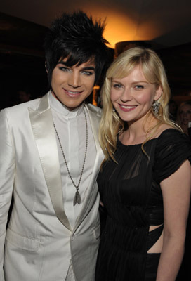 Kirsten Dunst and Adam Lambert