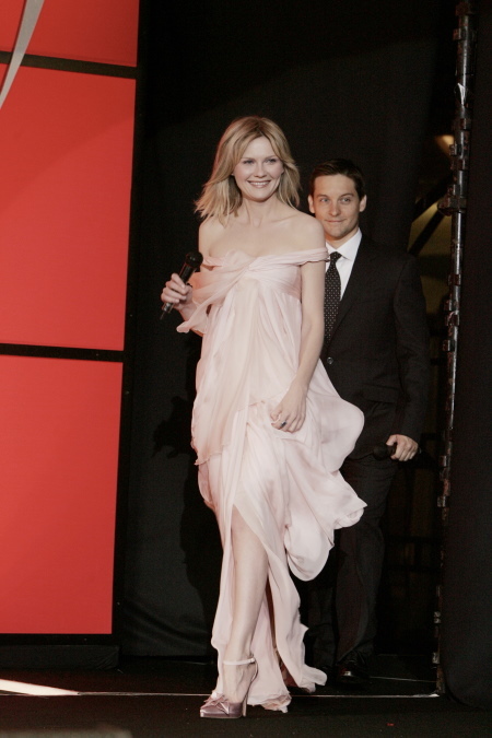 Kirsten Dunst and Tobey Maguire at event of Zmogus voras 3 (2007)