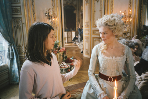 Kirsten Dunst and Sofia Coppola in Marie Antoinette (2006)
