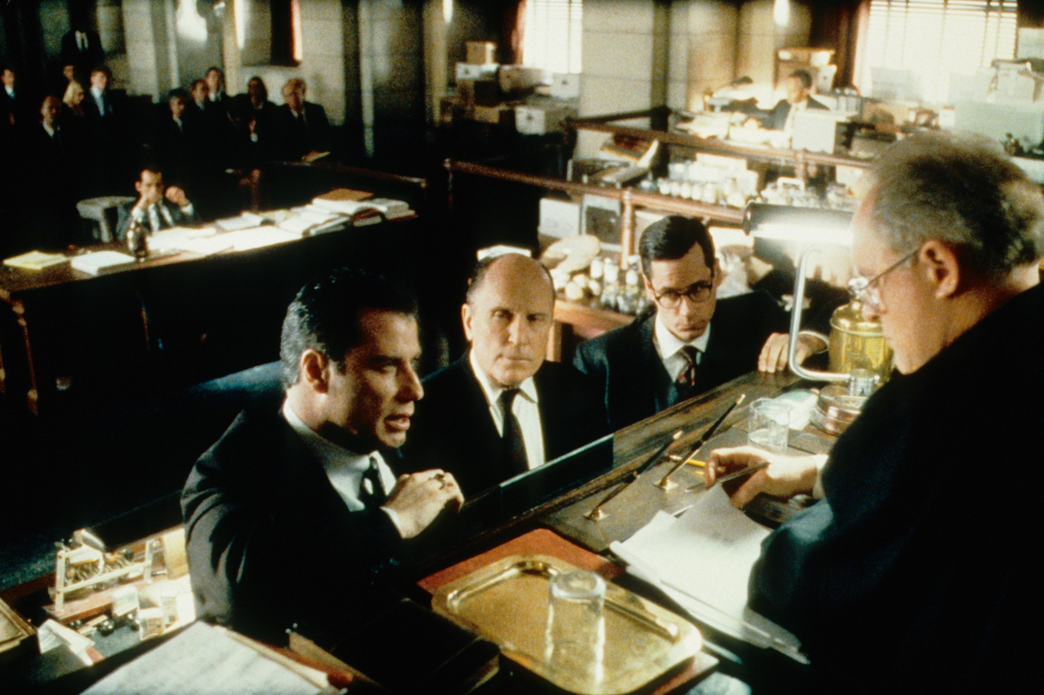 Still of John Travolta and Robert Duvall in A Civil Action (1998)