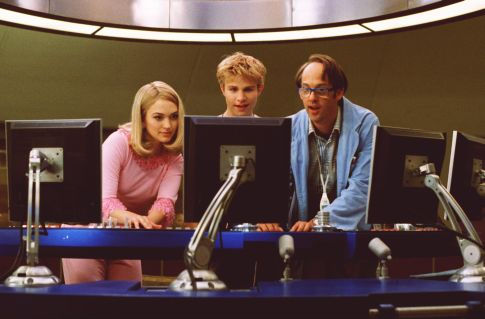 Still of Anthony Edwards, Sophia Myles and Brady Corbet in Thunderbirds (2004)