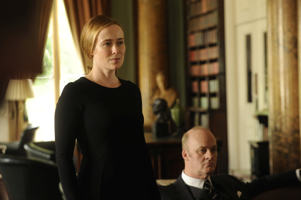Still of Jennifer Ehle and Tim McInnerny in Spooks: The Greater Good (2015)