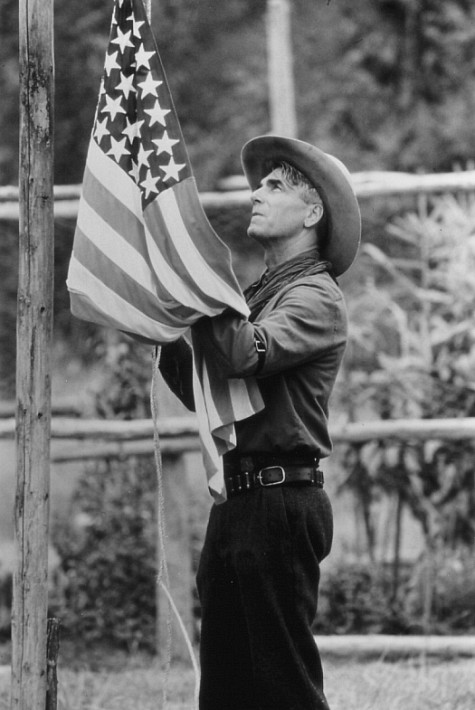 Still of Sam Elliott in The Ranger, the Cook and a Hole in the Sky (1995)