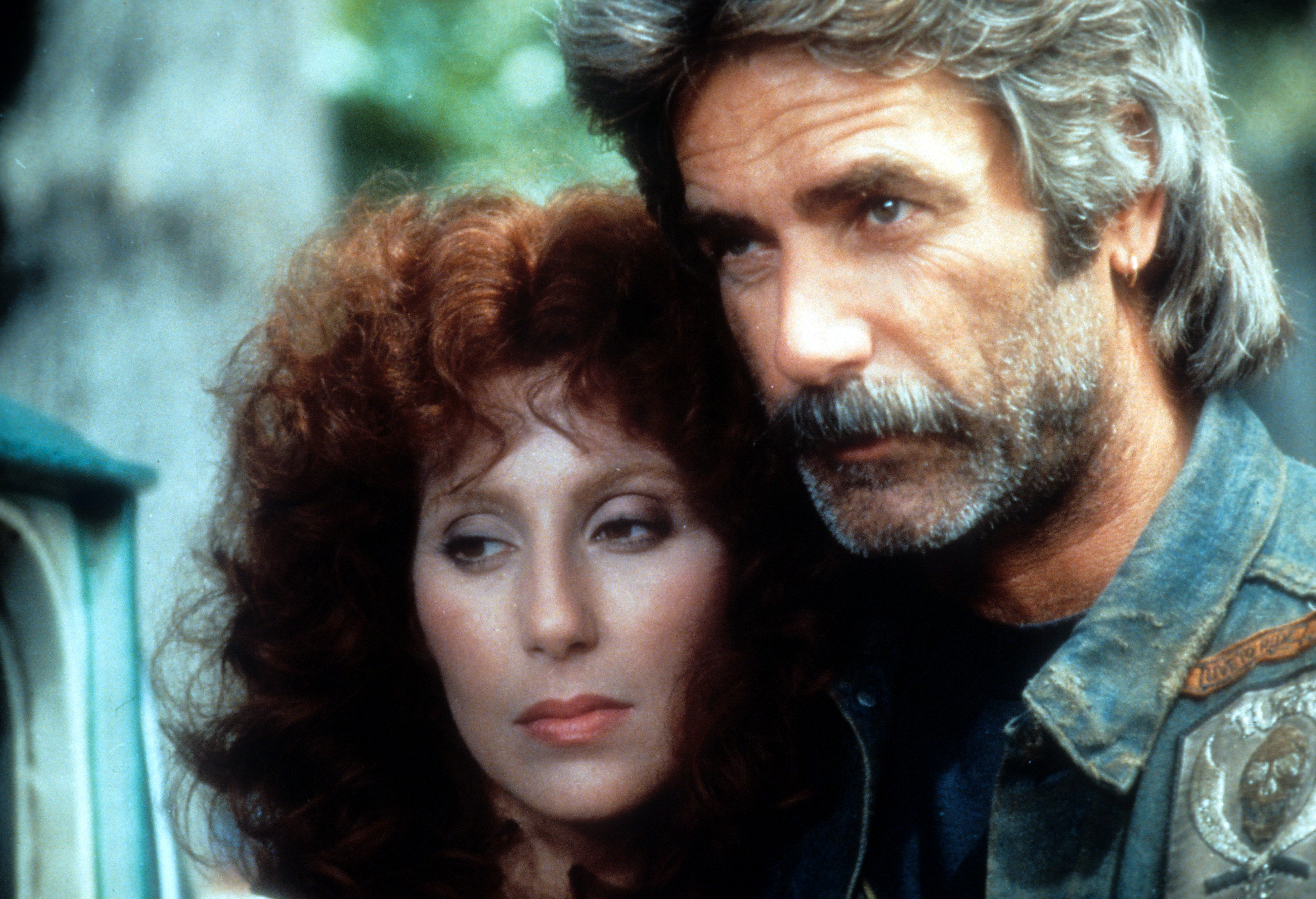 Still of Cher and Sam Elliott in Mask (1985)