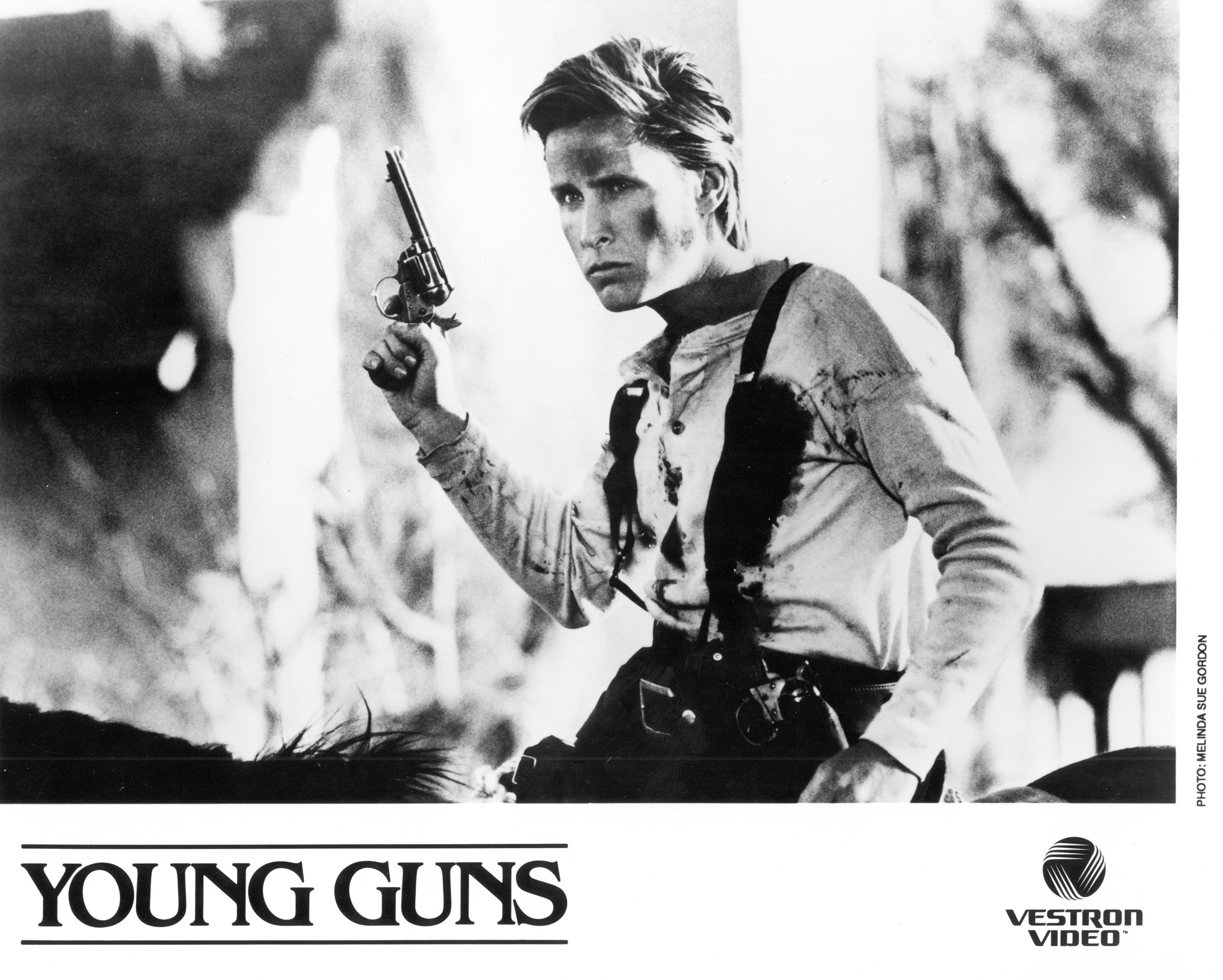 Still of Emilio Estevez in Young Guns (1988)