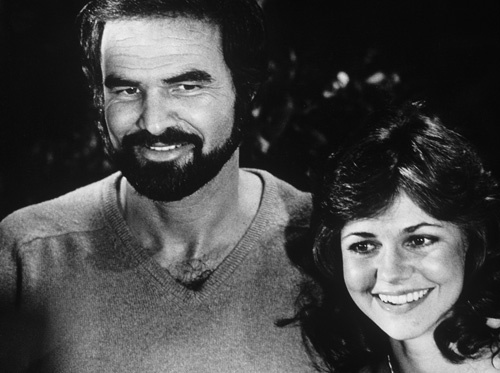 Burt Reynolds and Sally Field