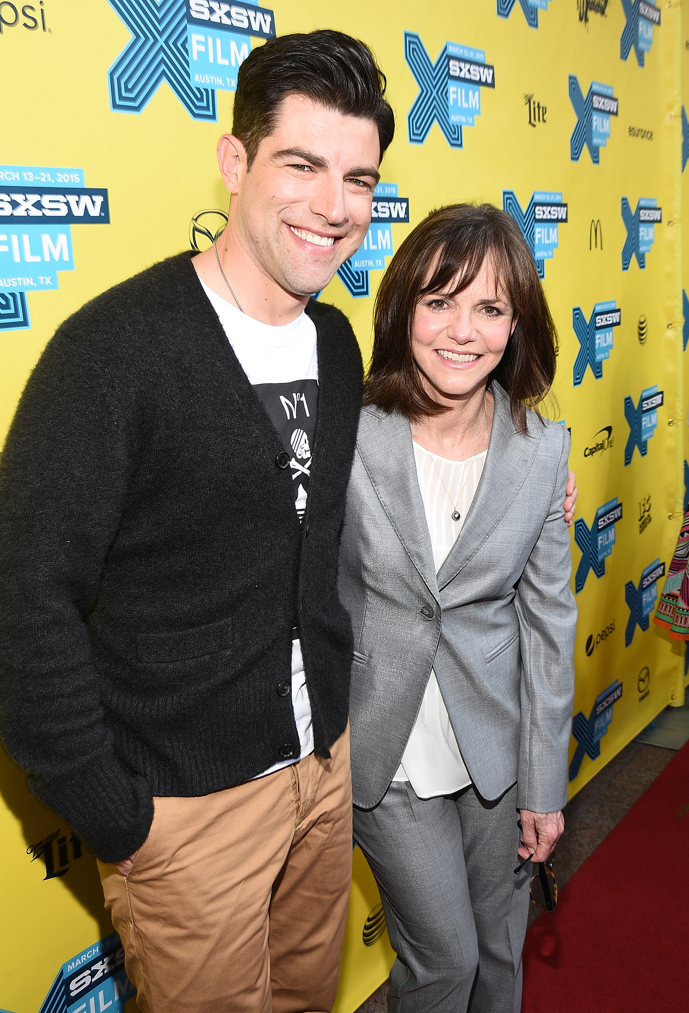 Sally Field and Max Greenfield at event of Hello, My Name Is Doris (2015)