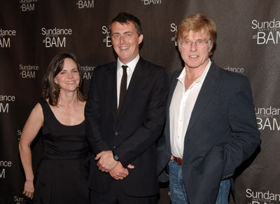 Sally Field, Robert Redford and Garth Jennings