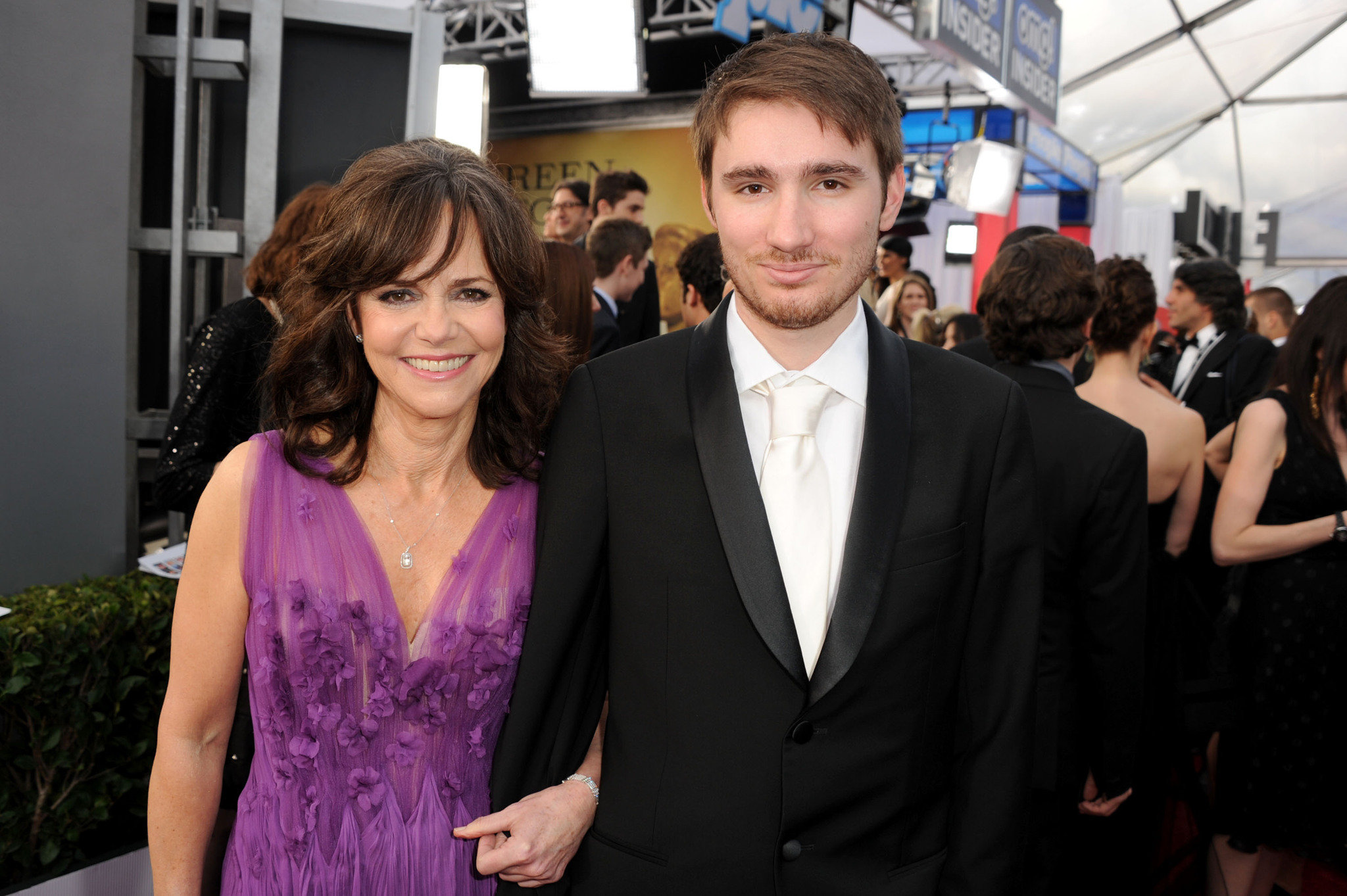 Actress Sally Field and son, Sam Greisman attend the 19th Annual Screen Actors Guild Awards.