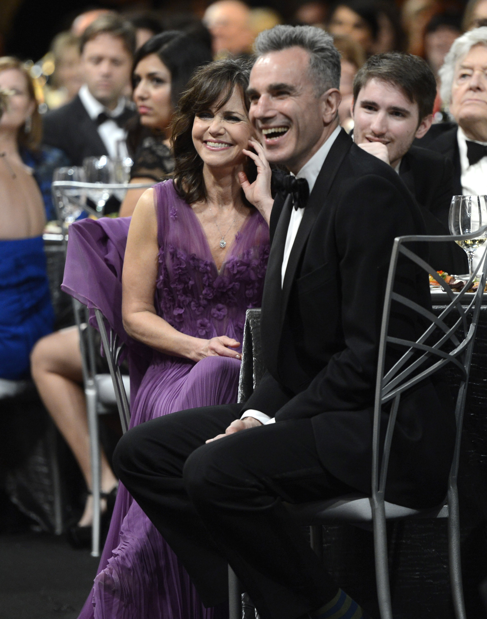 Daniel Day-Lewis and Sally Field