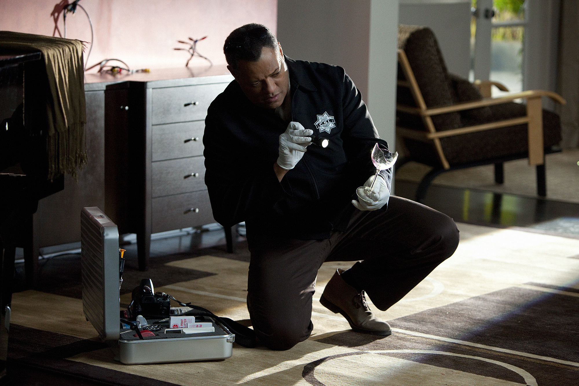 Still of Laurence Fishburne in CSI kriminalistai (2000)