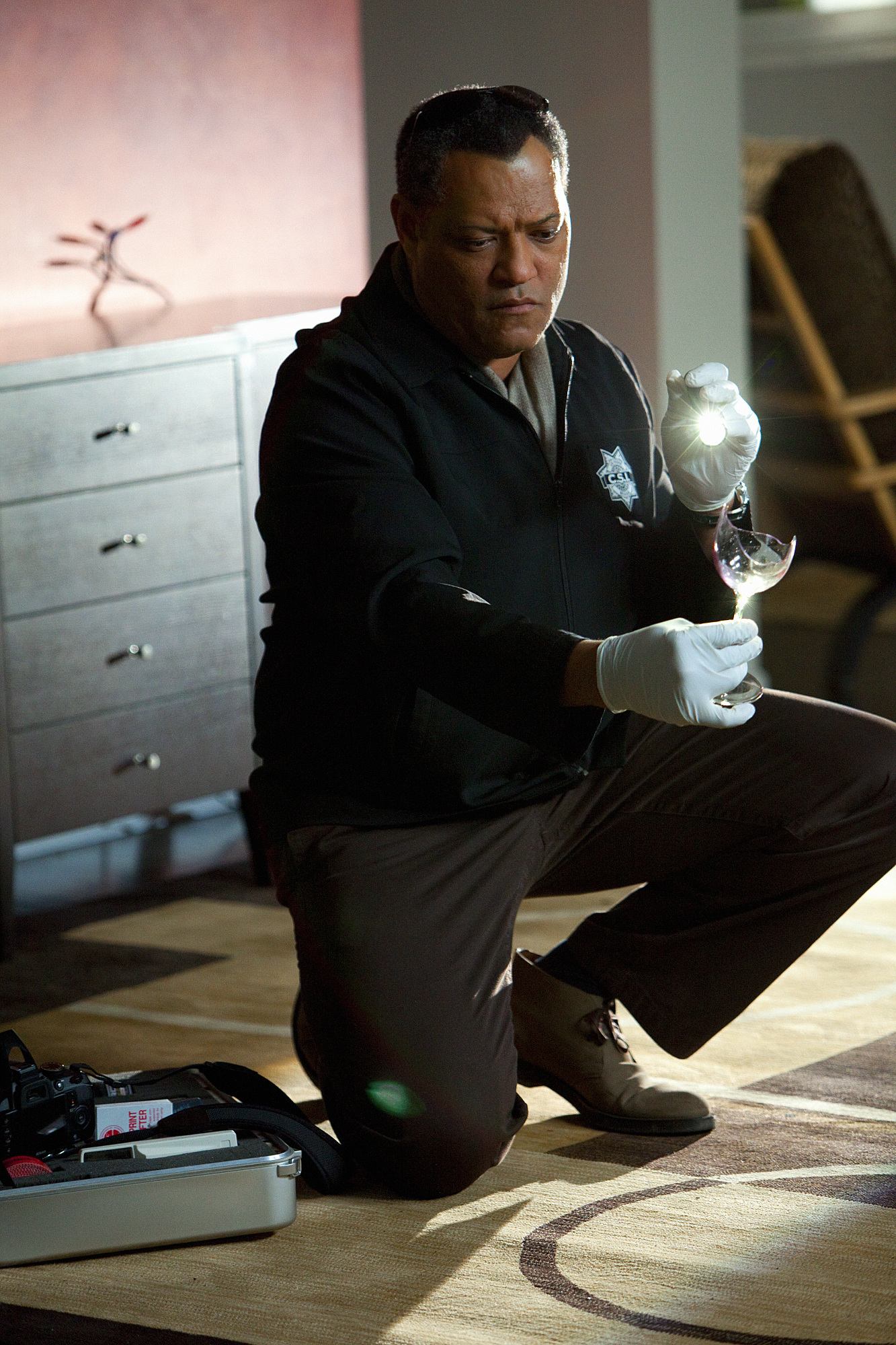 Still of Laurence Fishburne in CSI kriminalistai (2000)