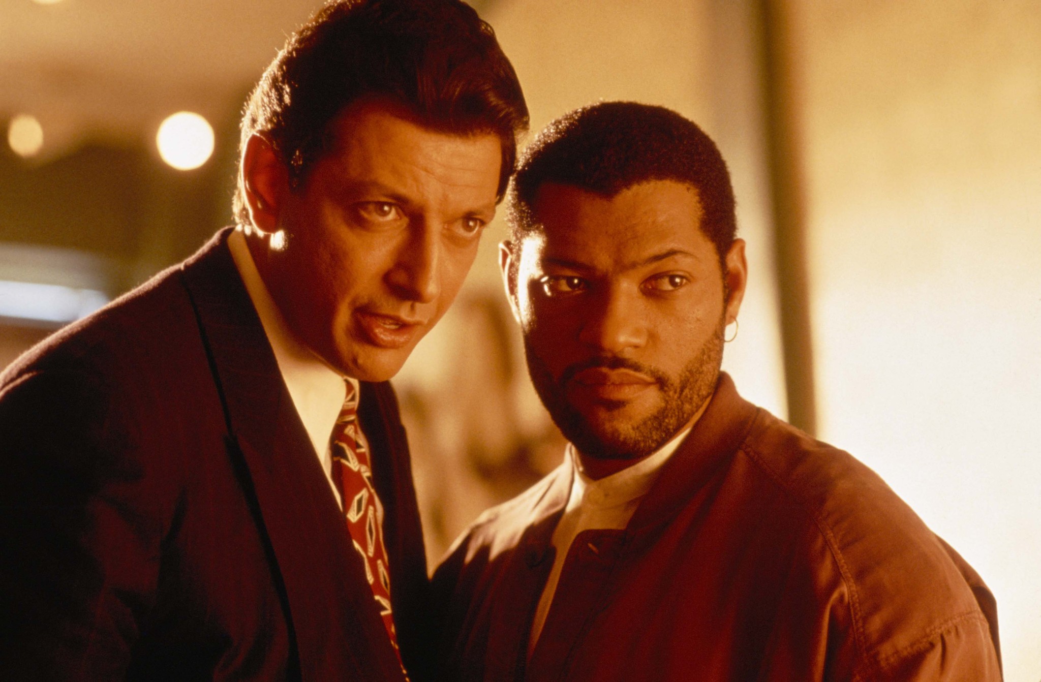 Still of Jeff Goldblum and Laurence Fishburne in Deep Cover (1992)