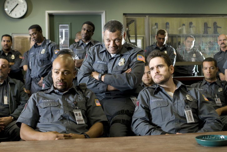 Still of Matt Dillon, Laurence Fishburne and Columbus Short in Armored (2009)