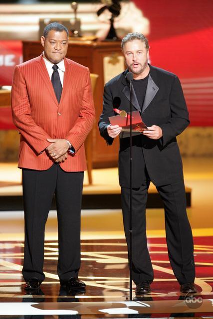 Laurence Fishburne and William Petersen