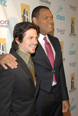 Laurence Fishburne and Freddy Rodríguez