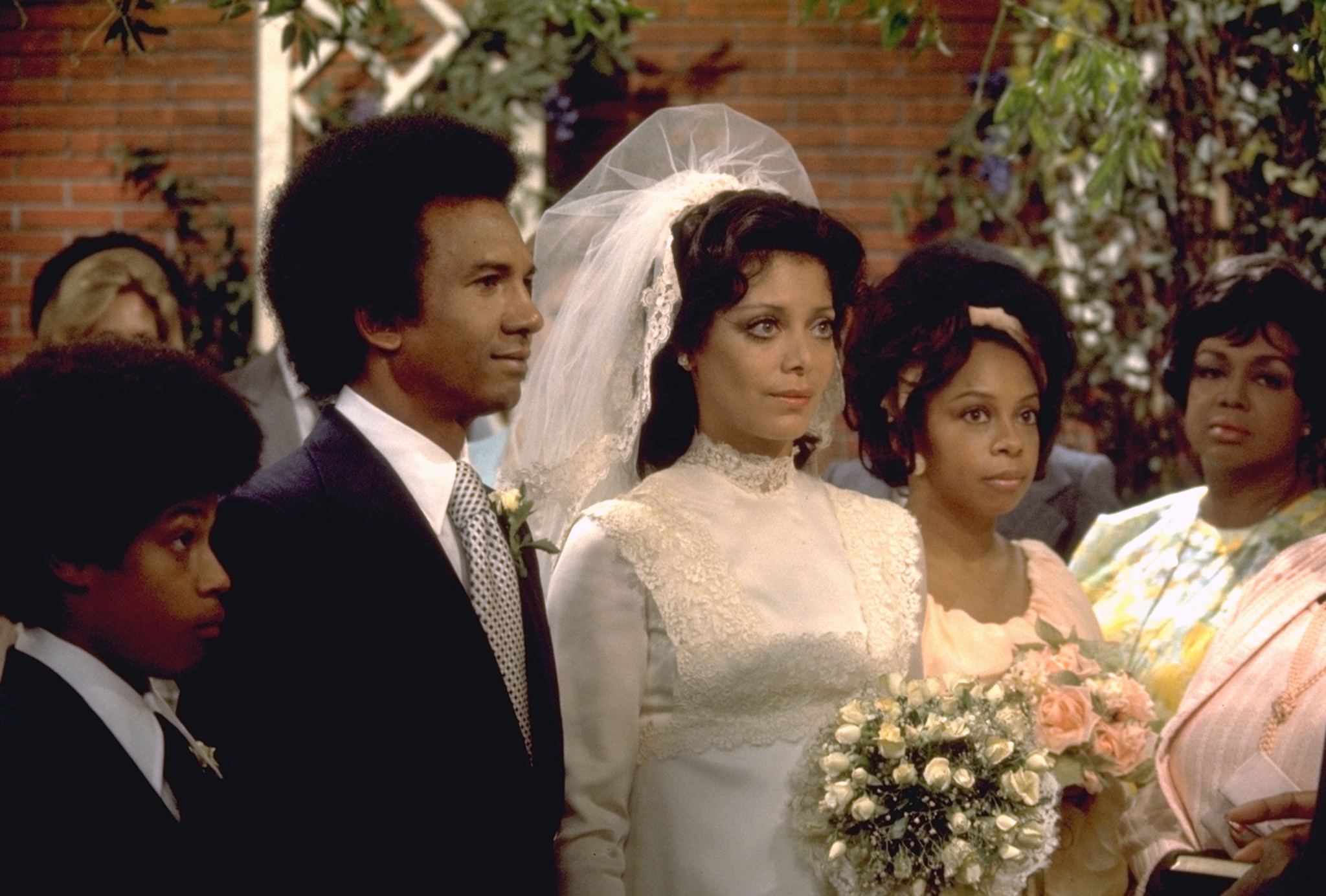 Laurence Fishburne, Al Freeman Jr. and Ellen Holly at event of One Life to Live (1968)