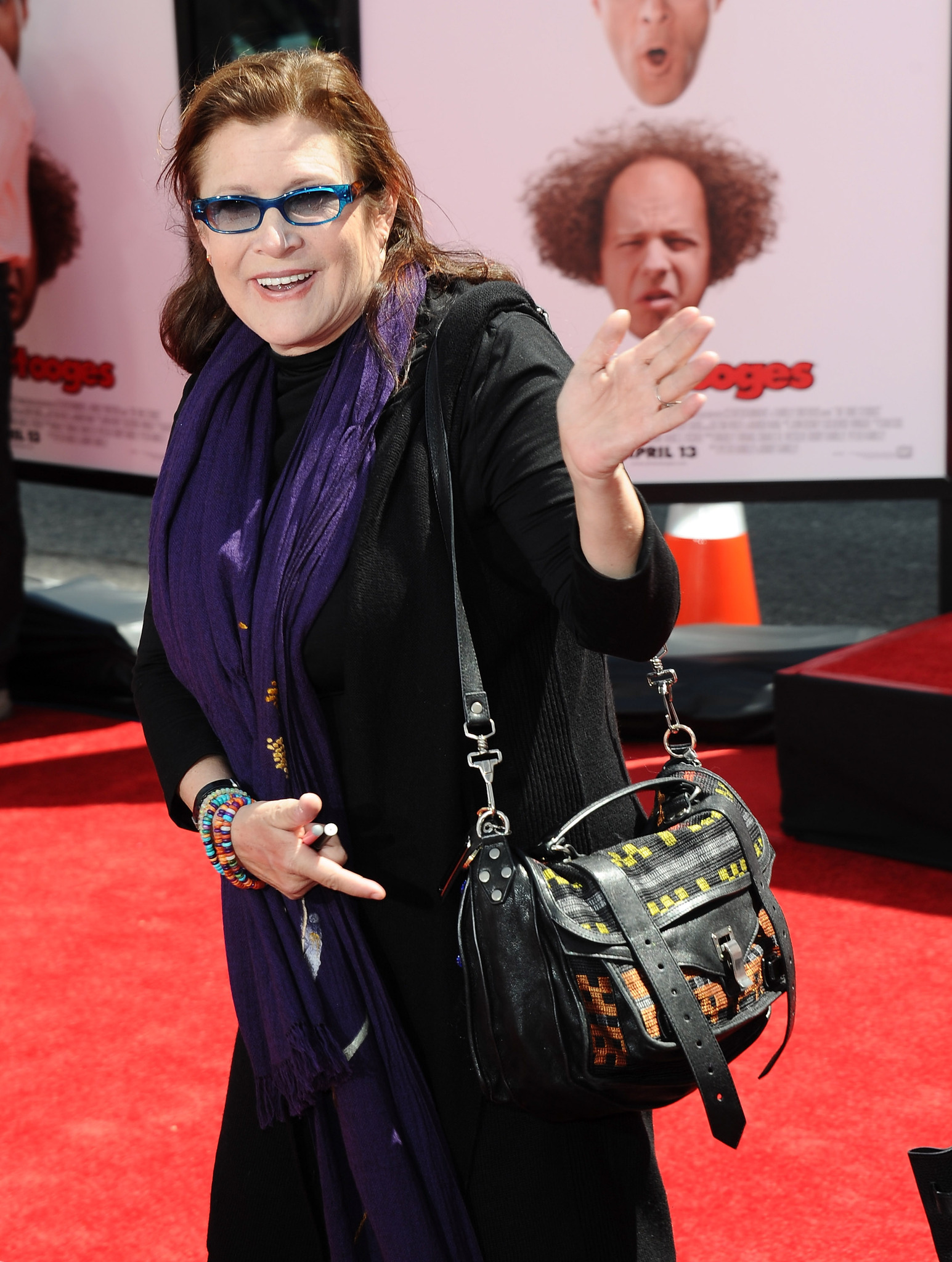 Carrie Fisher at event of Trys veplos (2012)