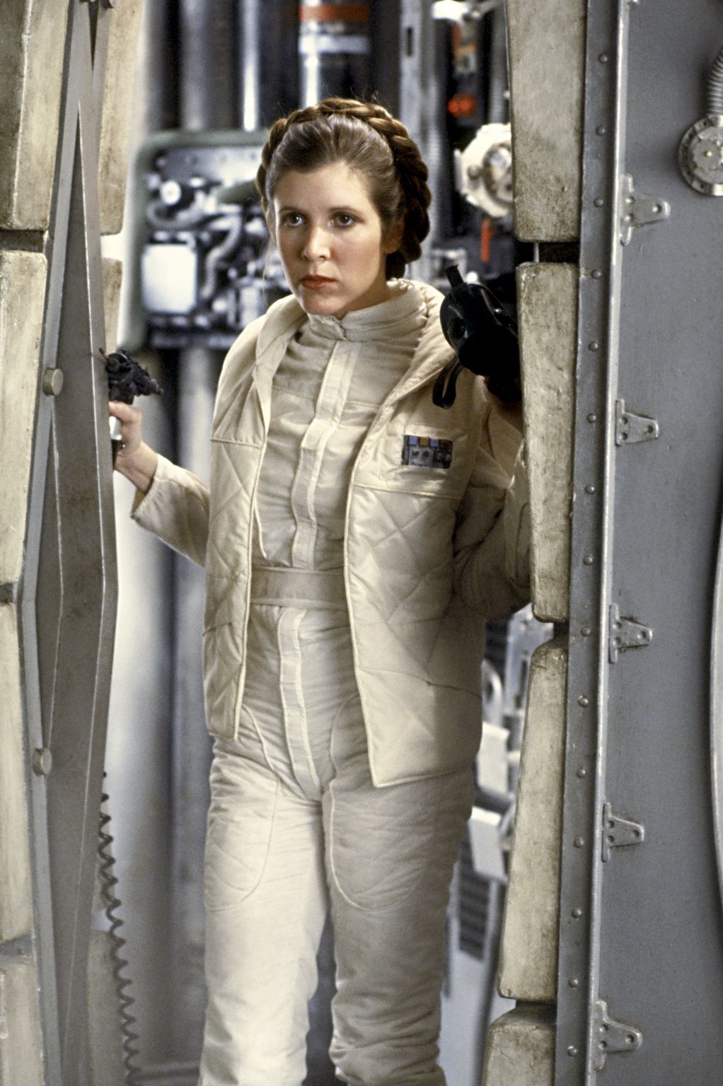 Still of Carrie Fisher in Zvaigzdziu karai. Imperija kontratakuoja (1980)