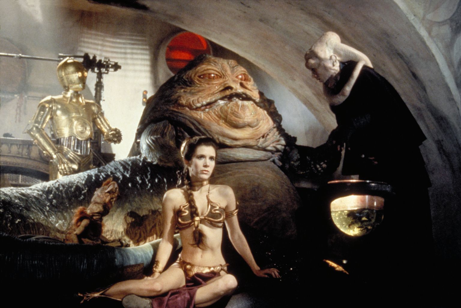 Still of Carrie Fisher in Zvaigzdziu karai. Dzedajaus sugrizimas (1983)