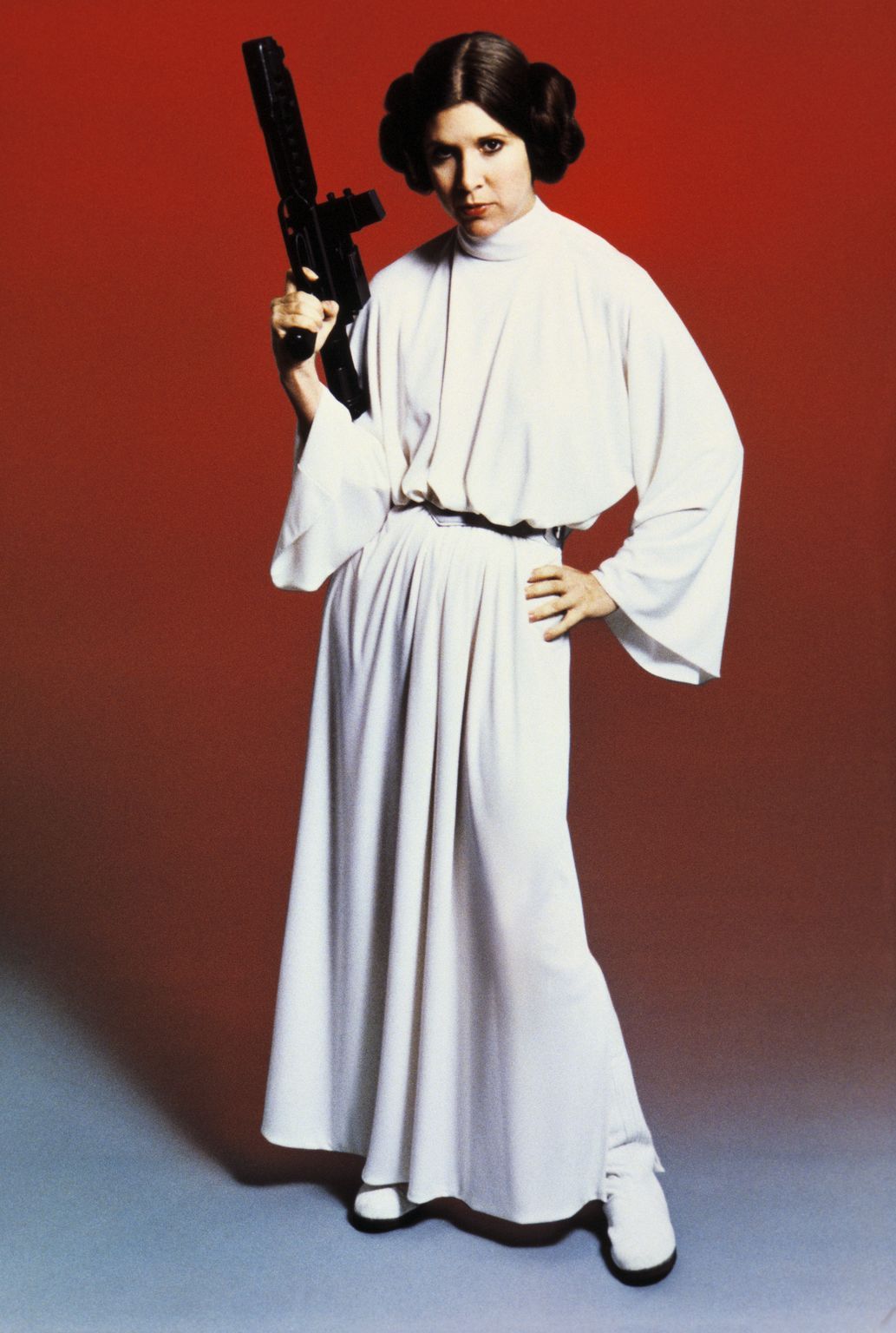 Still of Carrie Fisher in Zvaigzdziu karai (1977)