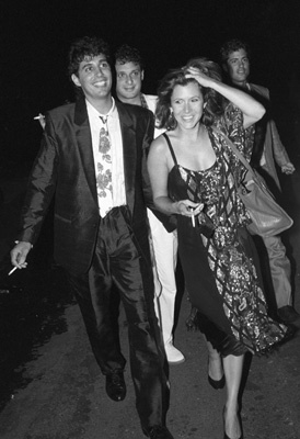 Carrie Fisher at Madonna's wedding