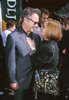 Harvey Keitel and Carrie Fisher