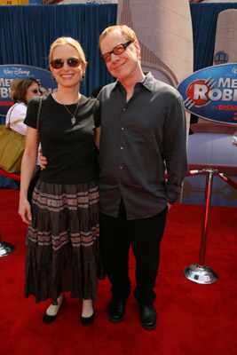 Danny Elfman and Bridget Fonda at event of Meet the Robinsons (2007)