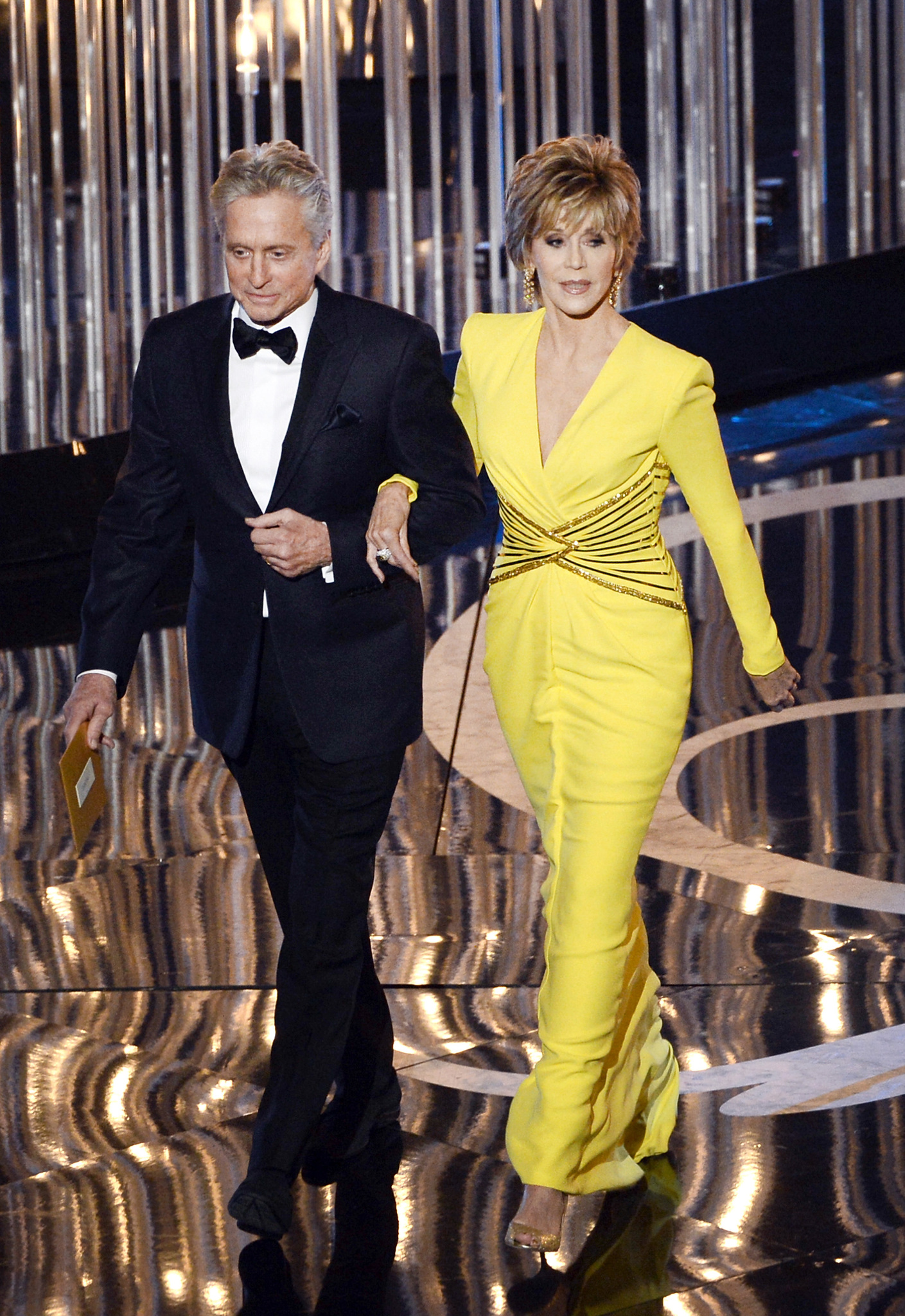 Michael Douglas and Jane Fonda