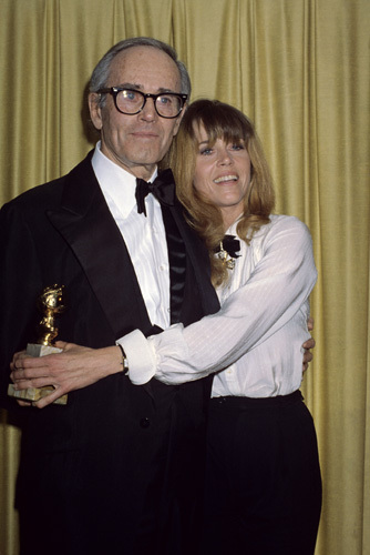 Jane Fonda and father Henry at 