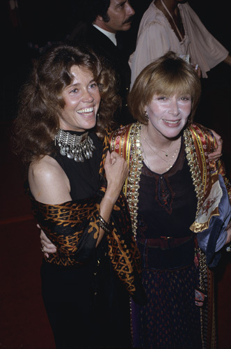 Jane Fonda and Lee Grant circa 1970s