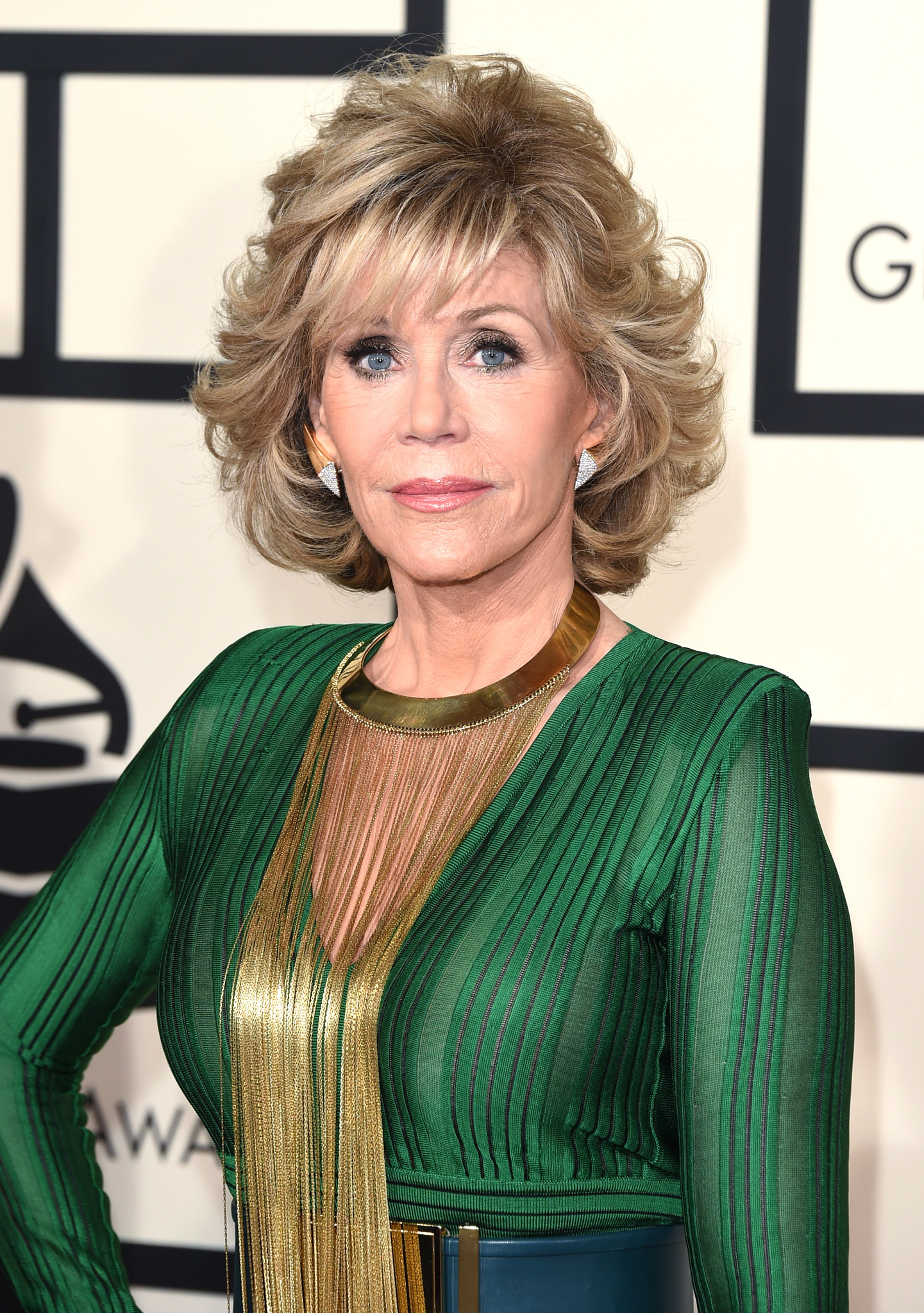 Jane Fonda in The 57th Annual Grammy Awards (2015)