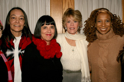 Tantoo Cardinal, Eve Ensler, Jane Fonda and Kimberle Crenshaw