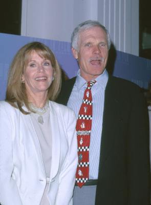 Jane Fonda and Ted Turner