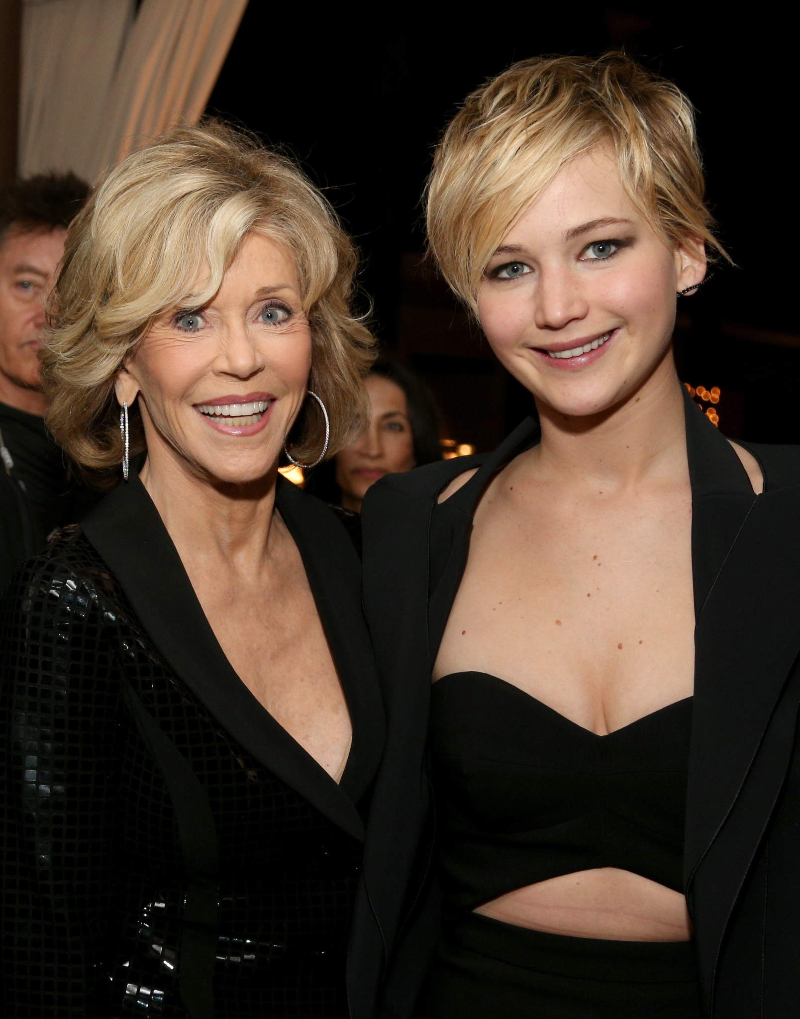 Jane Fonda and Jennifer Lawrence