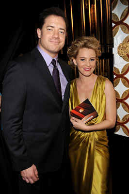 Brendan Fraser and Elizabeth Banks