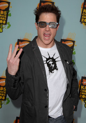 Brendan Fraser at event of Nickelodeon Kids' Choice Awards 2008 (2008)