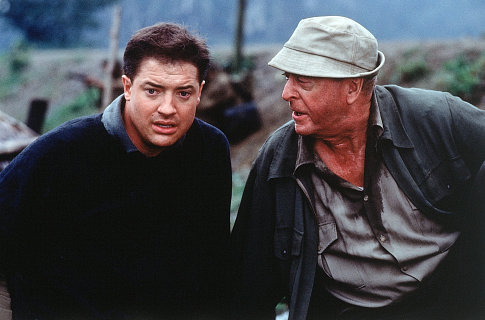 Still of Michael Caine and Brendan Fraser in The Quiet American (2002)