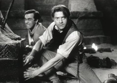 Still of Brendan Fraser and John Hannah in The Mummy (1999)