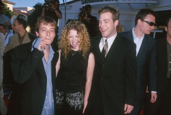 Edward Furlong, James DeBello and Natasha Lyonne at event of Detroit Rock City (1999)