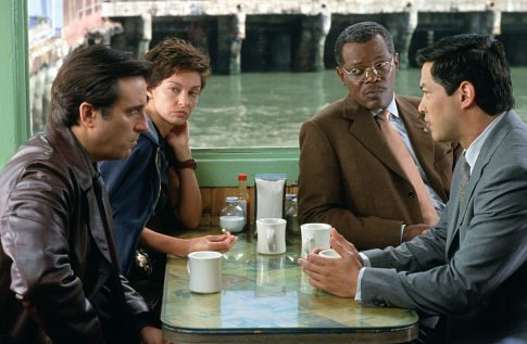 Still of Samuel L. Jackson, Ashley Judd, Andy Garcia and Russell Wong in Twisted (2004)