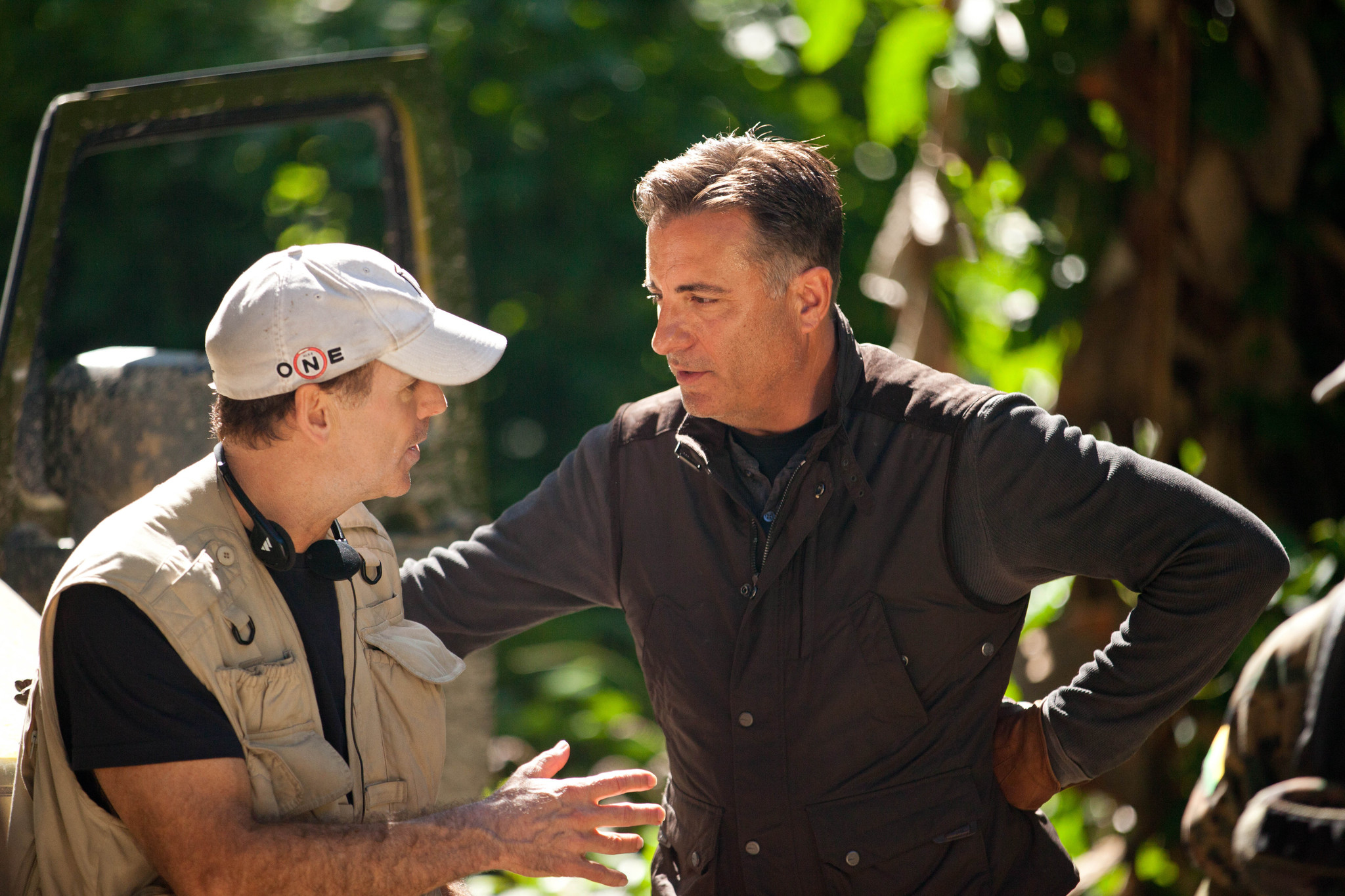 Still of Andy Garcia and Damian Lee in The Truth (2012)