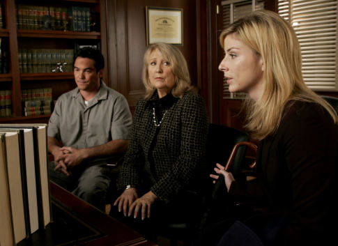 Still of Teri Garr, Dean Cain and Diane Neal in Law & Order: Special Victims Unit (1999)