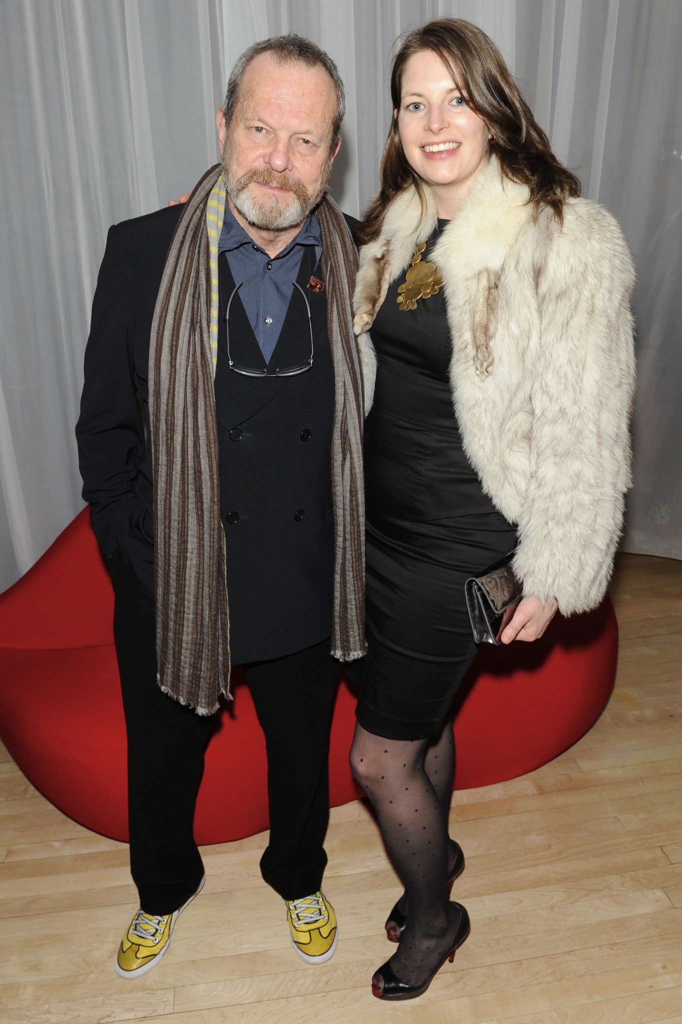 Terry Gilliam and Holly Gilliam at event of Alisa stebuklu salyje (2010)