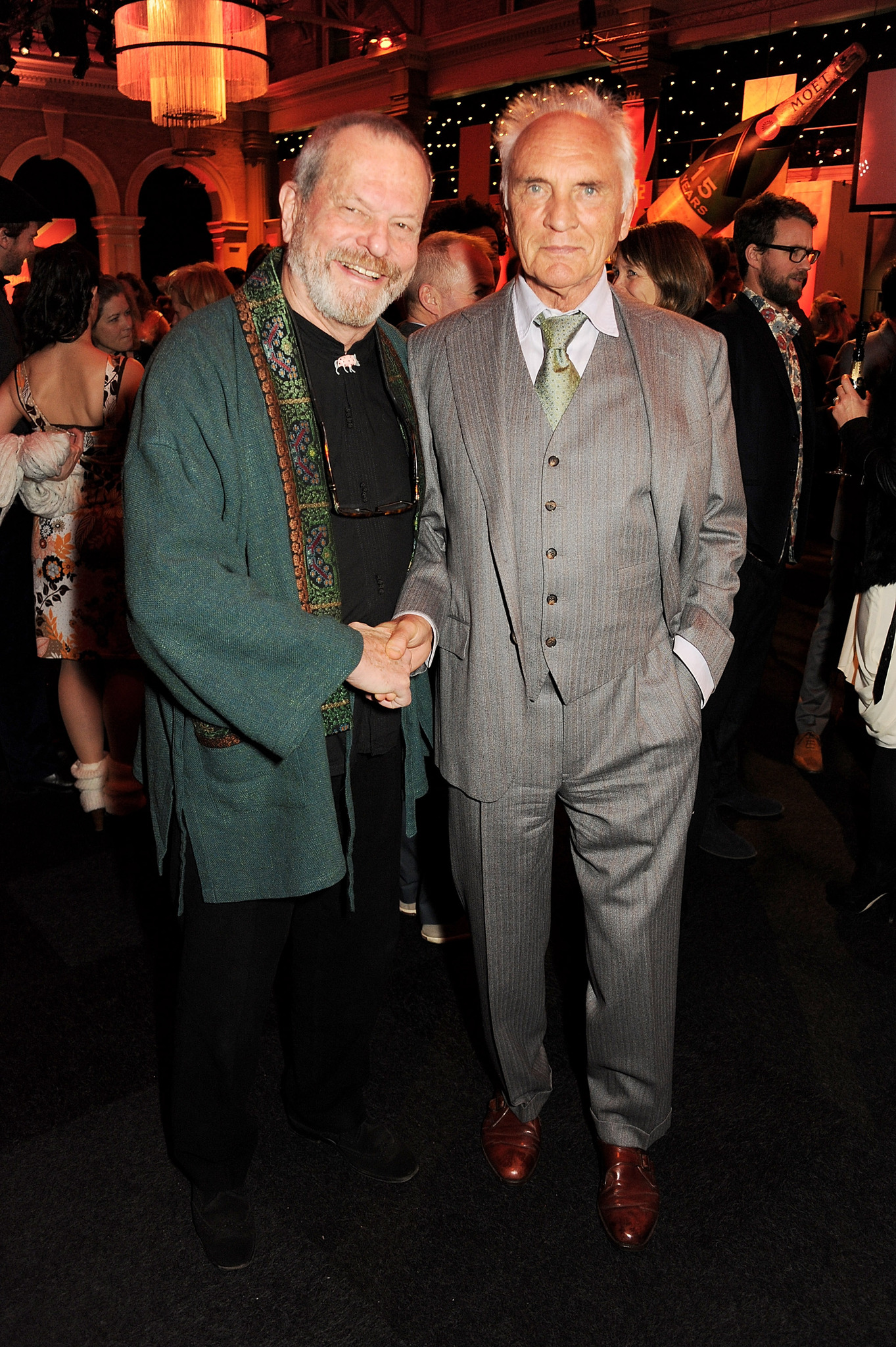 Terry Gilliam and Terence Stamp